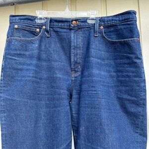 Madewell Dark Wash Balloon Jeans - 1X size 33